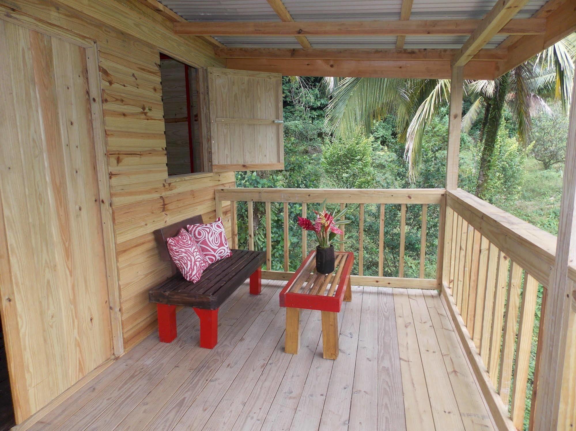 Villa Roots Jungle Retreat Marigot Exterior foto